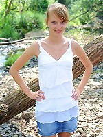 Sweet babe outside