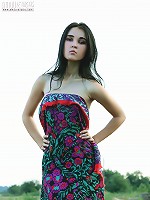 Charming teen babe