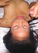 Petite spin doll gf sucks, fucks and gets a facial