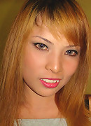 Blonde Thai girlfriend strips out of her lingerie and gets fucked hard