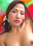 Party Girl With Her Dildo